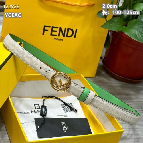 Replica Fendi AAA Quality Belts For Women #1189508 $52.00 USD for Wholesale