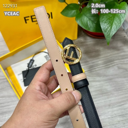 Replica Fendi AAA Quality Belts For Women #1189511 $52.00 USD for Wholesale