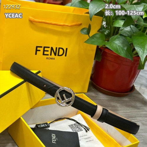 Replica Fendi AAA Quality Belts For Women #1189512 $52.00 USD for Wholesale