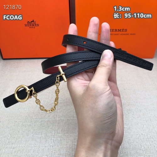 Replica Hermes AAA Quality Belts For Women #1189766 $68.00 USD for Wholesale