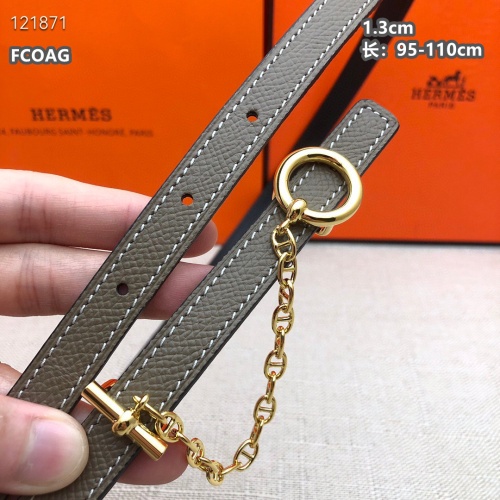 Replica Hermes AAA Quality Belts For Women #1189768 $68.00 USD for Wholesale