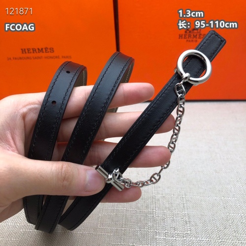 Replica Hermes AAA Quality Belts For Women #1189769 $68.00 USD for Wholesale