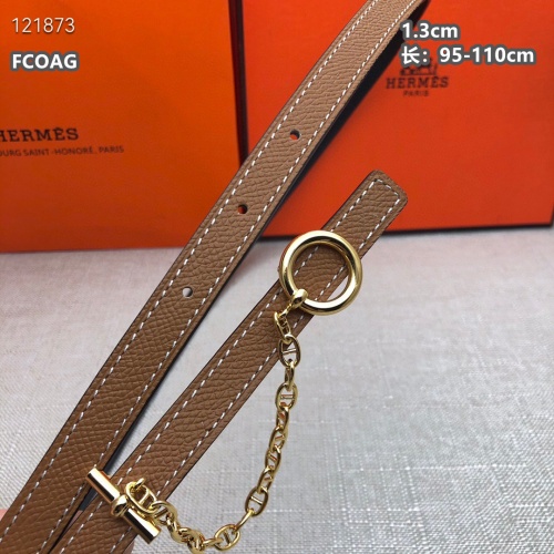 Replica Hermes AAA Quality Belts For Women #1189776 $68.00 USD for Wholesale