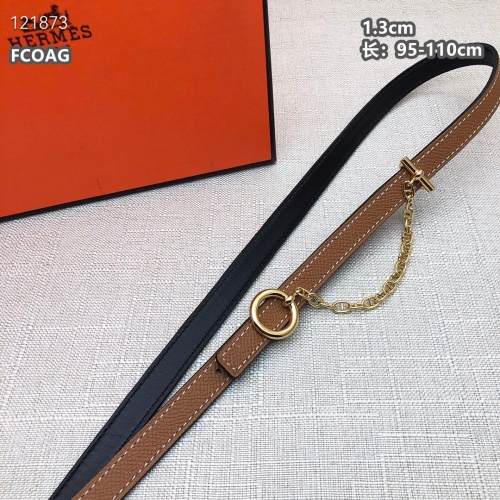 Replica Hermes AAA Quality Belts For Women #1189776 $68.00 USD for Wholesale