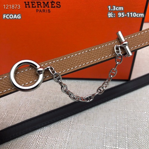 Replica Hermes AAA Quality Belts For Women #1189777 $68.00 USD for Wholesale