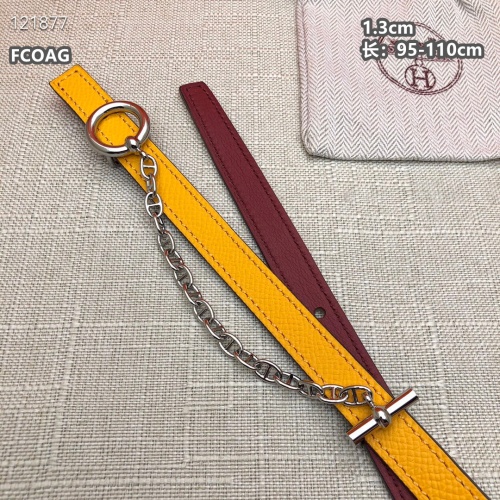 Replica Hermes AAA Quality Belts For Women #1189785 $68.00 USD for Wholesale