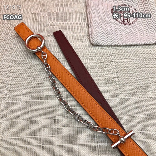 Replica Hermes AAA Quality Belts For Women #1189787 $68.00 USD for Wholesale