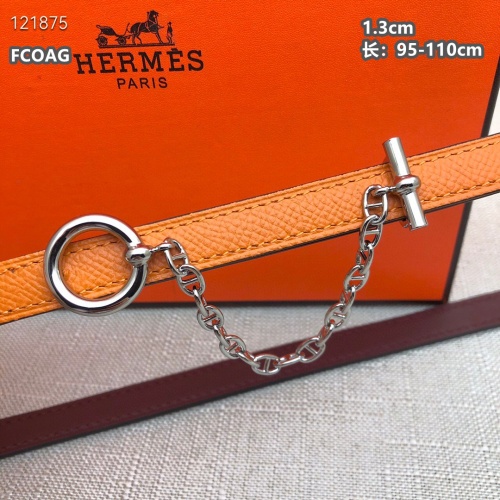 Replica Hermes AAA Quality Belts For Women #1189787 $68.00 USD for Wholesale