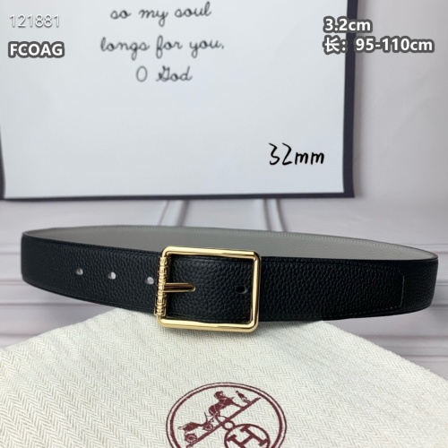 Replica Hermes AAA Quality Belts For Women #1189846 $68.00 USD for Wholesale