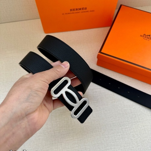 Replica Hermes AAA Quality Belts For Men #1189889 $56.00 USD for Wholesale