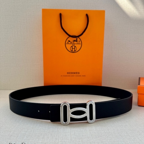 Replica Hermes AAA Quality Belts For Men #1189889 $56.00 USD for Wholesale