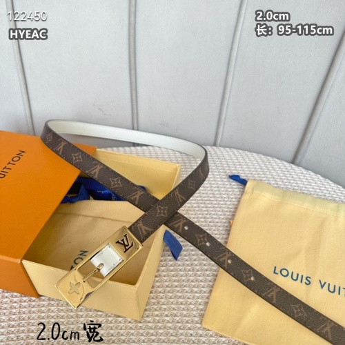 Louis Vuitton AAA Quality Belts For Women #1190040 $52.00 USD, Wholesale Replica Louis Vuitton AAA Quality Belts