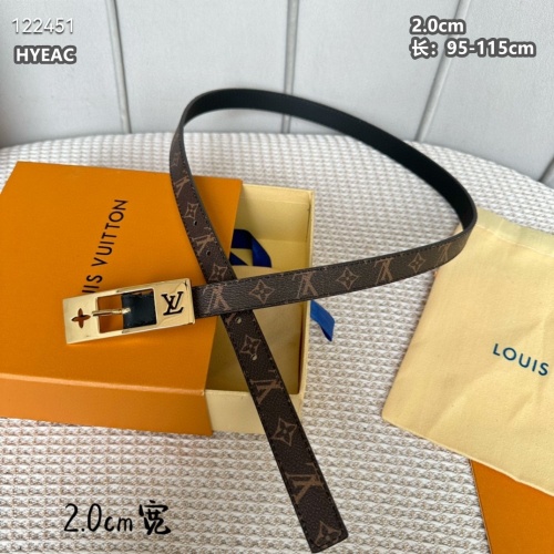 Louis Vuitton AAA Quality Belts For Women #1190041 $52.00 USD, Wholesale Replica Louis Vuitton AAA Quality Belts