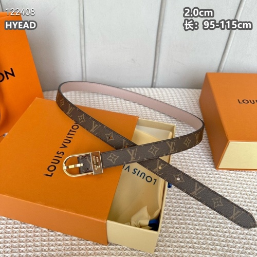 Louis Vuitton AAA Quality Belts For Women #1190046 $56.00 USD, Wholesale Replica Louis Vuitton AAA Quality Belts