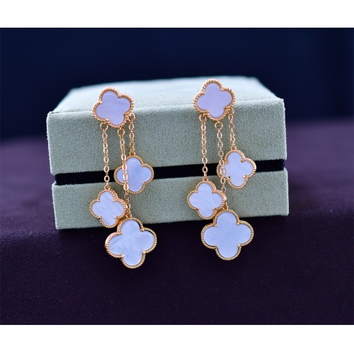 Van Cleef &amp; Arpels Earrings For Women #1191330 $23.00 USD, Wholesale Replica Van Cleef &amp; Arpels Earrings