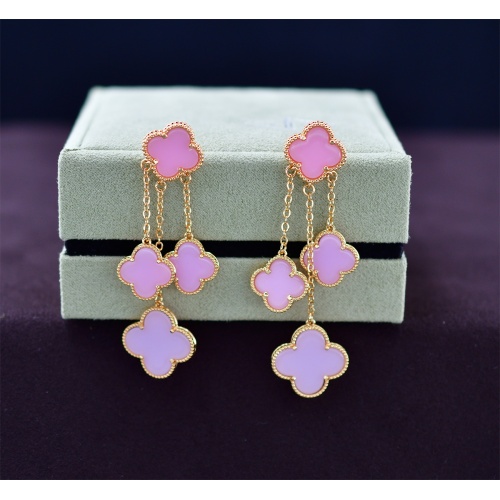 Van Cleef &amp; Arpels Earrings For Women #1191333 $23.00 USD, Wholesale Replica Van Cleef &amp; Arpels Earrings