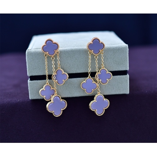 Van Cleef &amp; Arpels Earrings For Women #1191334 $23.00 USD, Wholesale Replica Van Cleef &amp; Arpels Earrings