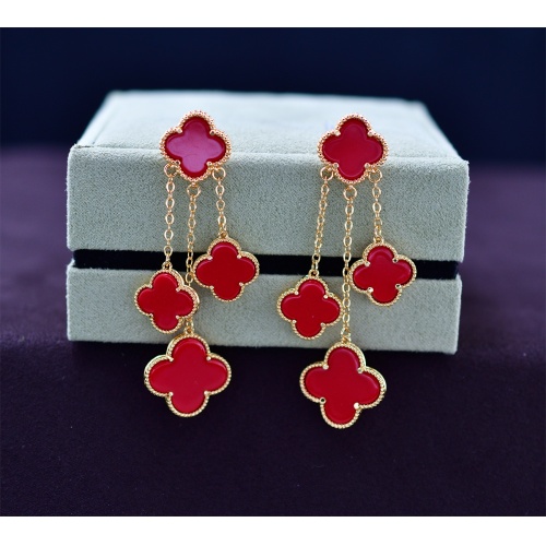 Van Cleef &amp; Arpels Earrings For Women #1191335 $23.00 USD, Wholesale Replica Van Cleef &amp; Arpels Earrings