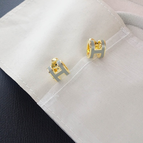 Hermes Earrings For Women #1191351 $42.00 USD, Wholesale Replica Hermes Earrings