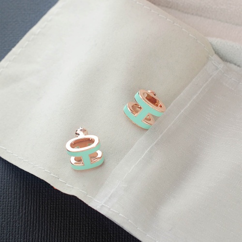 Hermes Earrings For Women #1191356 $42.00 USD, Wholesale Replica Hermes Earrings