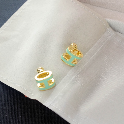 Hermes Earrings For Women #1191357 $42.00 USD, Wholesale Replica Hermes Earrings