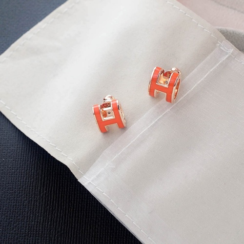 Hermes Earrings For Women #1191358 $42.00 USD, Wholesale Replica Hermes Earrings