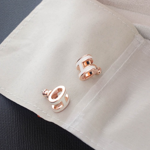 Hermes Earrings For Women #1191362 $42.00 USD, Wholesale Replica Hermes Earrings