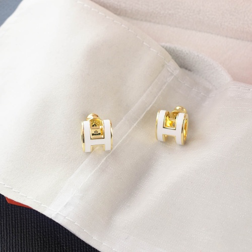 Hermes Earrings For Women #1191363 $42.00 USD, Wholesale Replica Hermes Earrings