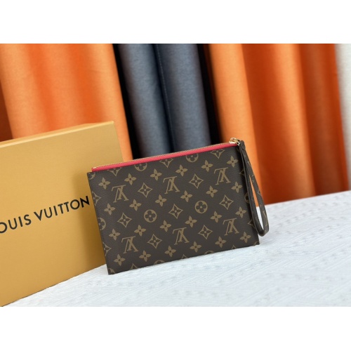 Replica Louis Vuitton LV Wallets In Red #1191380 $42.00 USD for Wholesale