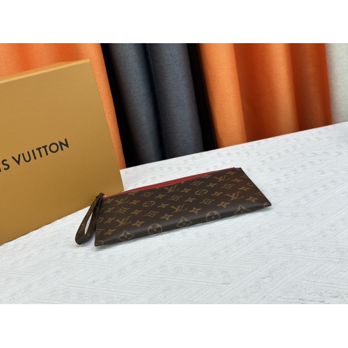 Replica Louis Vuitton LV Wallets In Red #1191380 $42.00 USD for Wholesale