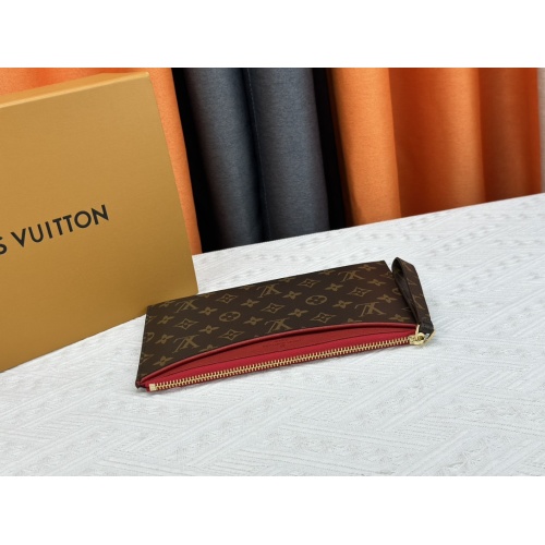 Replica Louis Vuitton LV Wallets In Red #1191380 $42.00 USD for Wholesale