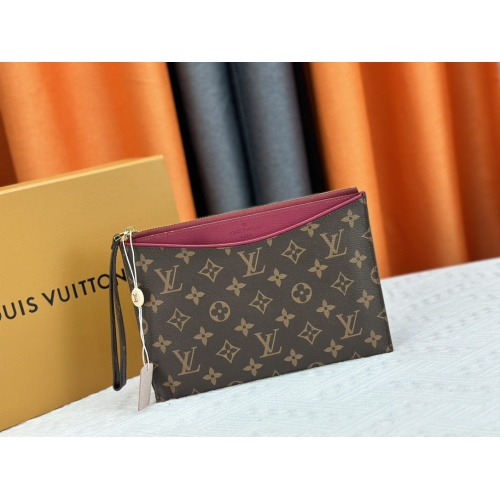 Louis Vuitton LV Wallets In Burgundy #1191381 $42.00 USD, Wholesale Replica Louis Vuitton LV Wallets