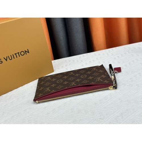 Replica Louis Vuitton LV Wallets In Burgundy #1191381 $42.00 USD for Wholesale