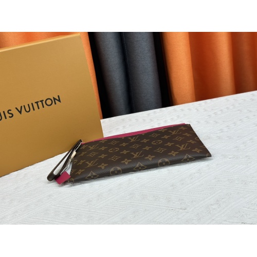 Replica Louis Vuitton LV Wallets In Rose Red #1191382 $42.00 USD for Wholesale