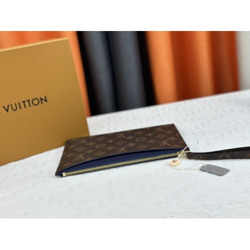 Replica Louis Vuitton LV Wallets In Navy #1191387 $42.00 USD for Wholesale