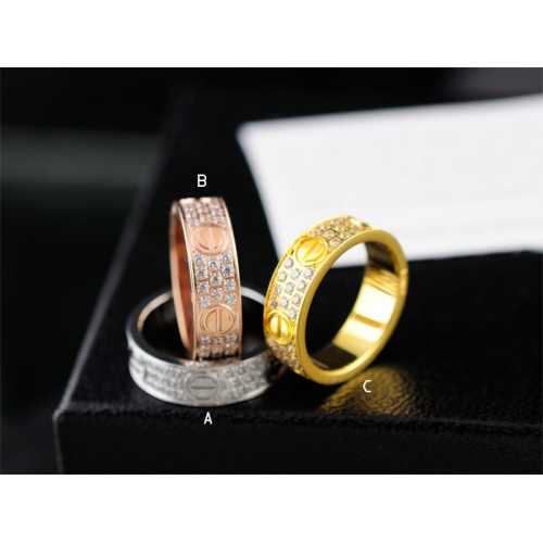 Replica Cartier Rings For Unisex #1191593 $29.00 USD for Wholesale