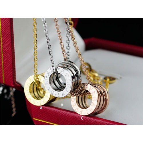 Replica Bvlgari Necklaces #1191633 $25.00 USD for Wholesale