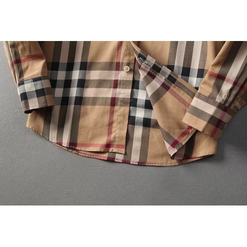 Replica Burberry Shirts Long Sleeved For Men #1192191 $40.00 USD for Wholesale