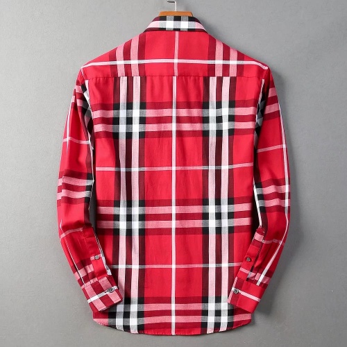 Replica Burberry Shirts Long Sleeved For Men #1192192 $38.00 USD for Wholesale