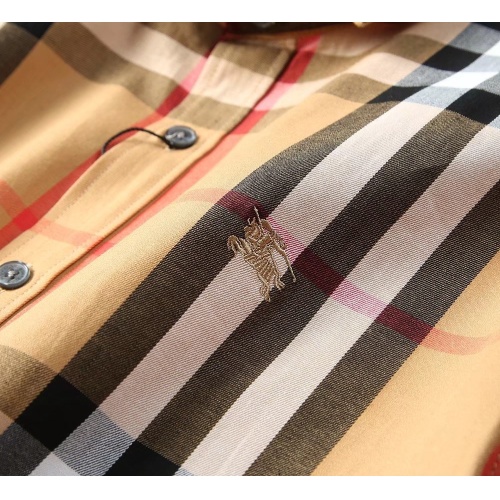 Replica Burberry Shirts Long Sleeved For Men #1192195 $38.00 USD for Wholesale