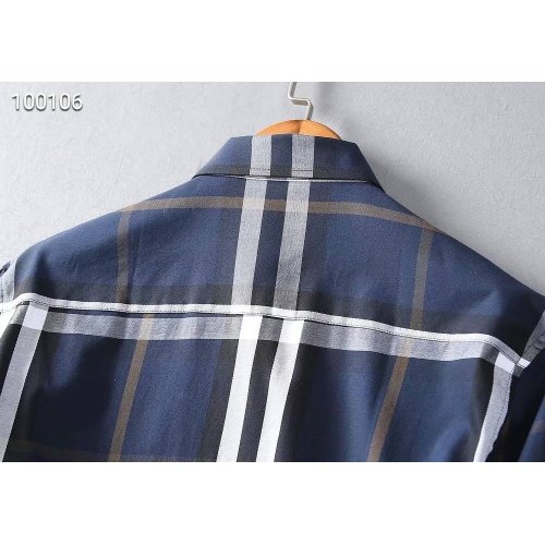 Replica Burberry Shirts Long Sleeved For Men #1192196 $38.00 USD for Wholesale