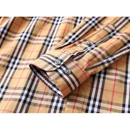 Replica Burberry Shirts Long Sleeved For Men #1192204 $38.00 USD for Wholesale