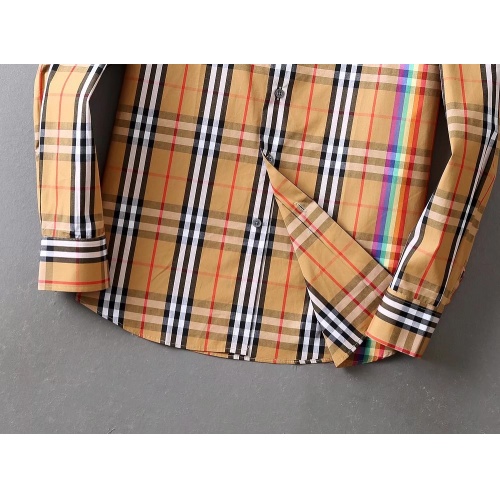 Replica Burberry Shirts Long Sleeved For Men #1192205 $40.00 USD for Wholesale