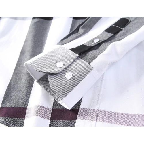 Replica Burberry Shirts Long Sleeved For Men #1192209 $38.00 USD for Wholesale