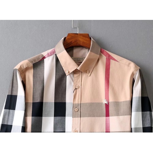 Replica Burberry Shirts Long Sleeved For Men #1192210 $38.00 USD for Wholesale