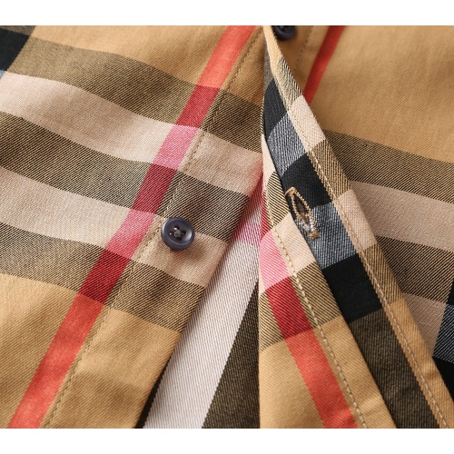 Replica Burberry Shirts Long Sleeved For Men #1192215 $38.00 USD for Wholesale