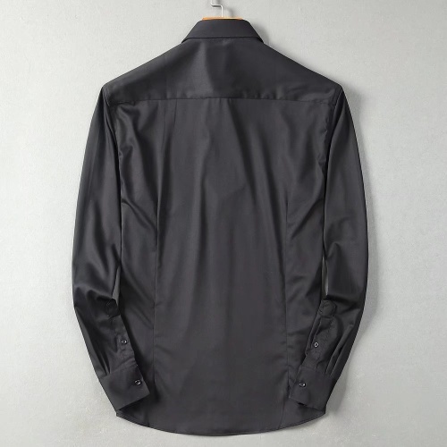 Replica Hermes Shirts Long Sleeved For Men #1192227 $42.00 USD for Wholesale