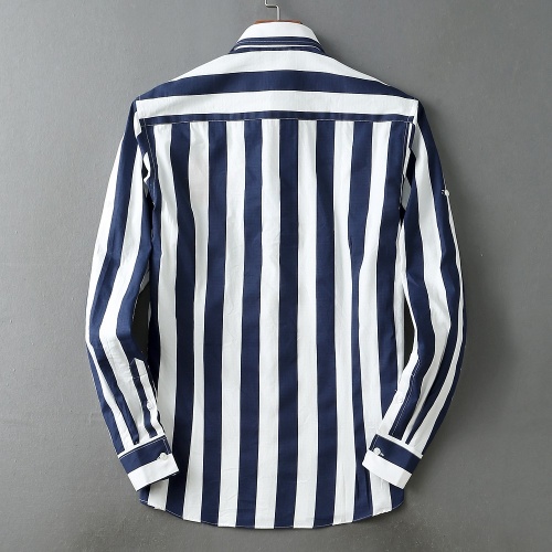 Replica Hermes Shirts Long Sleeved For Men #1192235 $39.00 USD for Wholesale