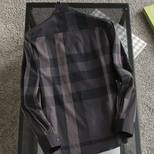 Replica Burberry Shirts Long Sleeved For Men #1192259 $38.00 USD for Wholesale