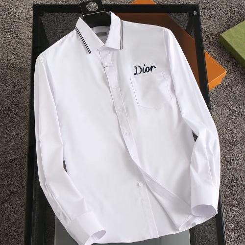 Christian Dior Shirts Long Sleeved For Men #1192278 $40.00 USD, Wholesale Replica Christian Dior Shirts